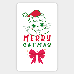 Widdy's Meowy Catmas Magnet